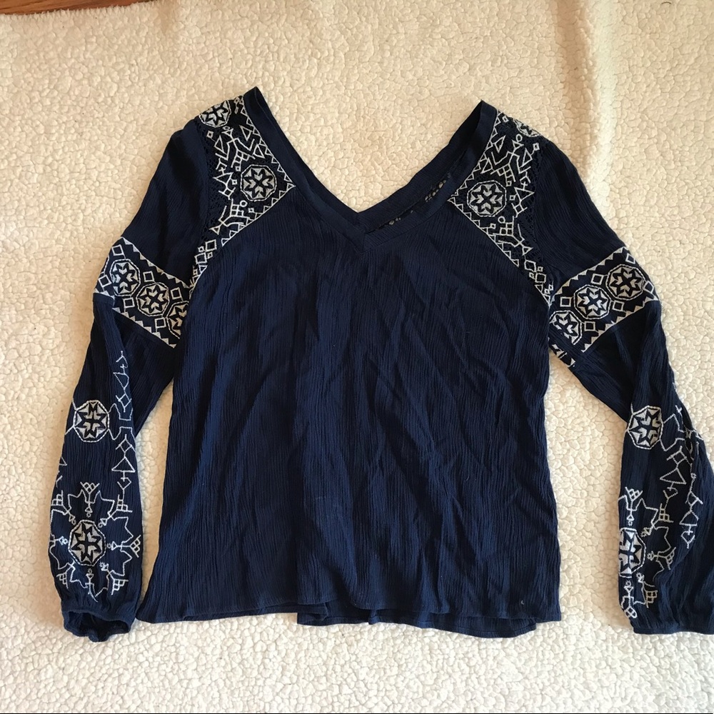 Bohemian-style shirt